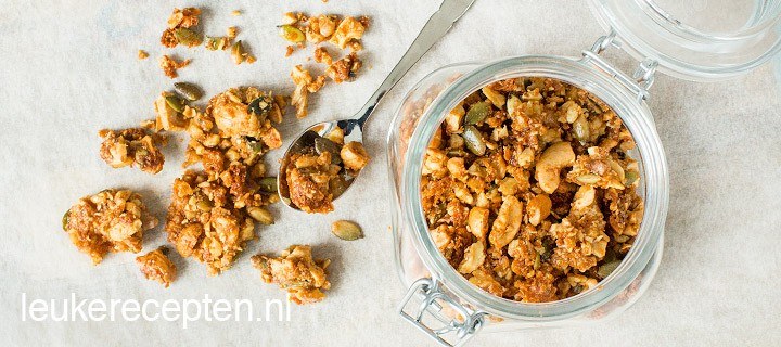 Glutenvrije granola