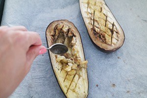 grieks gevulde aubergines stap 4