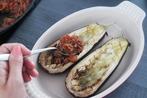 grieks gevulde aubergines stap 5