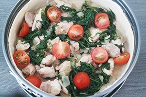 quiche kip spinazie 01
