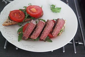 steak sandwich stap 3