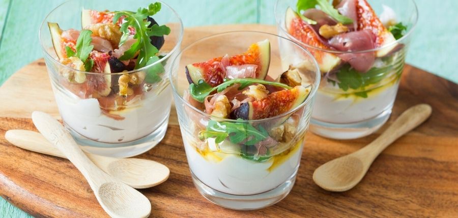 Geitenkaas mousse amuse