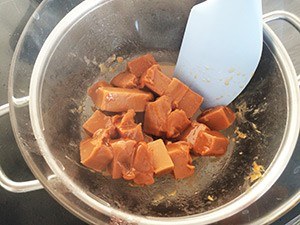 Karamel appels stap 1