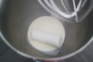 Geitenkaasmousse amuse