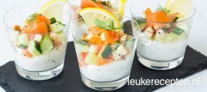 zalm amuse