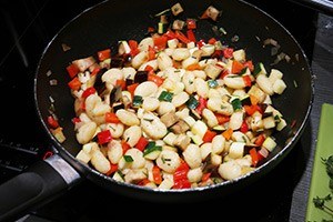 gnocchi roerbak stap 3