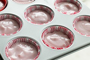Frozen yoghurt ontbijtmuffins stap 2