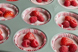 Frozen yoghurt ontbijtmuffins stap 3