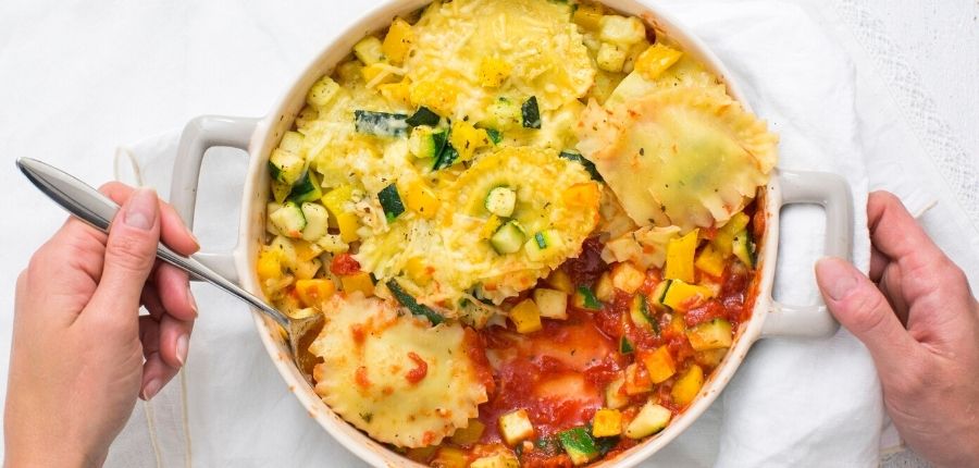 Ravioli ovenschotel
