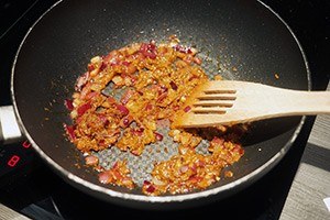 boerenkool curry stap 1