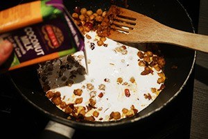 boerenkool curry stap 2