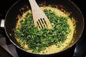 boerenkool curry stap 3