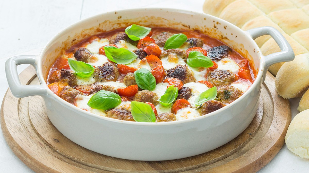 Gehaktballetjes uit de oven