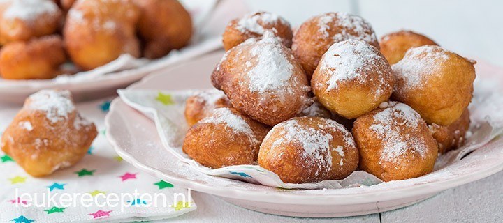 Mini oliebollen met ananas