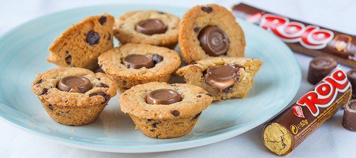 ROLO chocolade koekjes