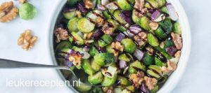 spruitjes met walnoten uit de oven