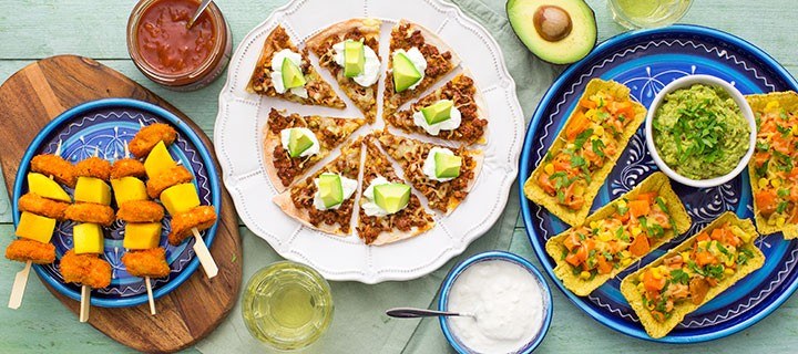 3 x Mexicaanse hapjes
