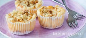 applecrumble cheesecakes