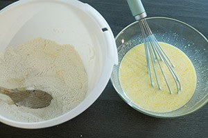 bessen muffins stap 1