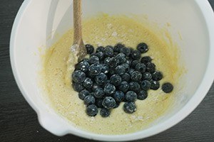 bessen muffins stap 2