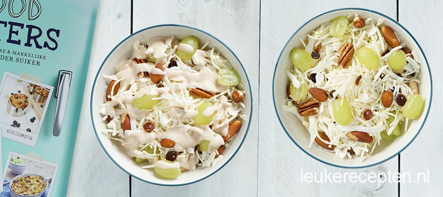 Recept witte koolsalade + review Foodsisters