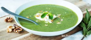 broccolimunt-soep - www.leukerecepten.nl