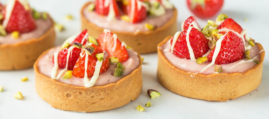 Recept aardbeientaartjes met mascarpone