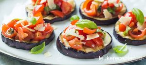 aubergine-bruschetta - www.leukerecepten.nl