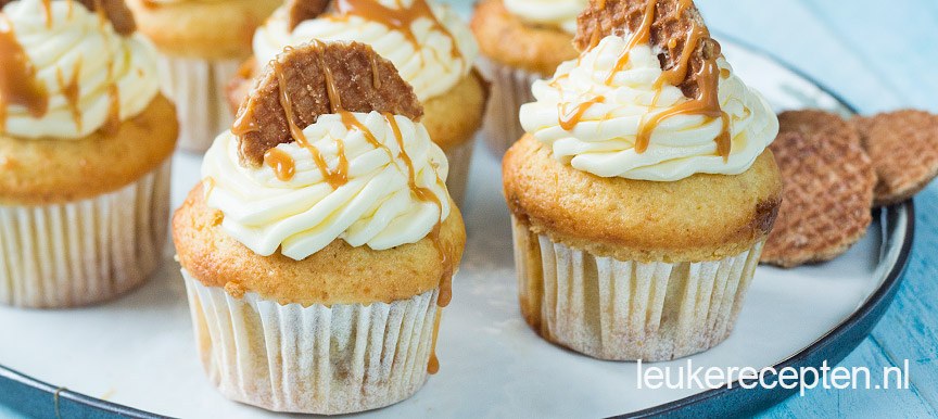 Stroopwafel muffins