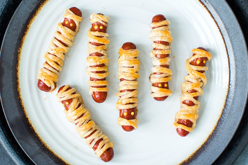 Knakworst mummies
