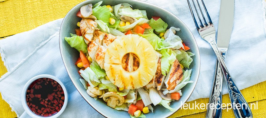 Kip hawaï salade