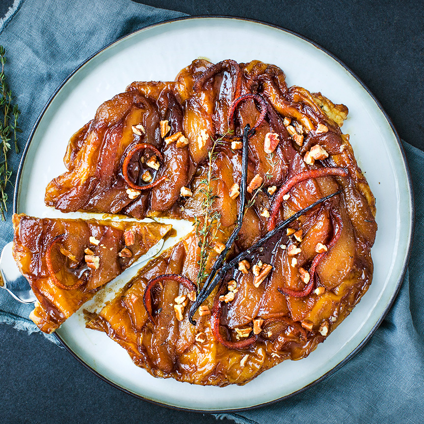 tarte tatin peer