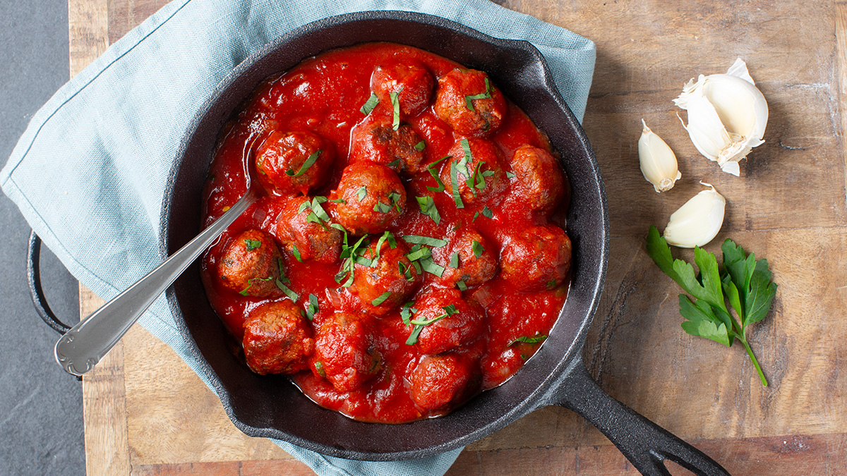Albondigas – Spaanse gehaktballetjes in tomatensaus