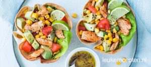 tortilla-salade-met-kip