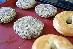 Champignon-Burger www.leukerecepten.nl