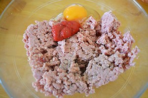 Veg gehakt burgers stap 1 www.jaimyskitchen.nl