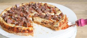 Salted caramel cheesecake met Toblerone - www.leukerecepten.nl