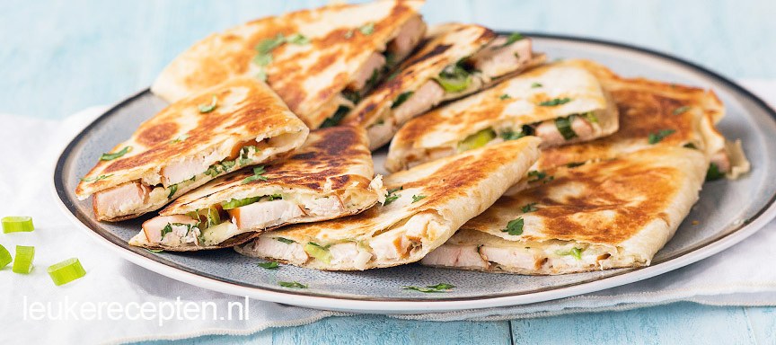 Kip kiev quesadilla’s