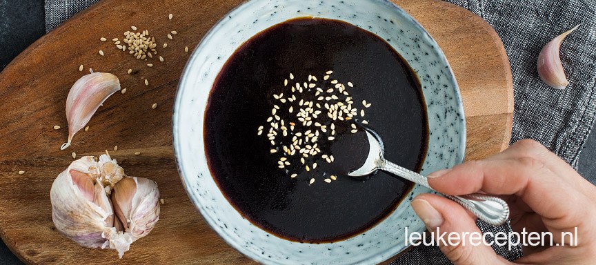 Teriyakisaus zelf maken