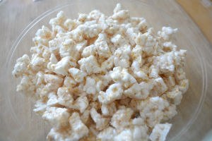 Rijstkoekjes met pindakaas www.leukerecepten.nl