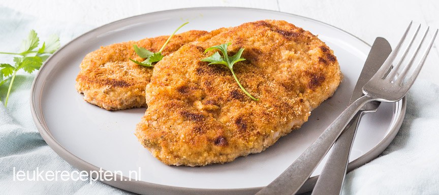 Schnitzel paneren