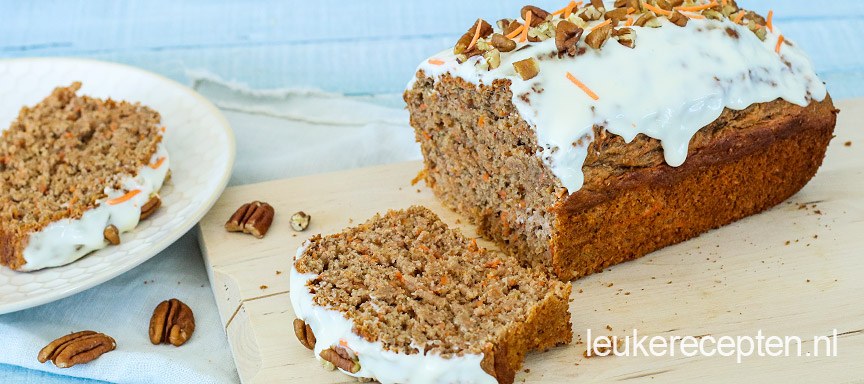 Carrot cake bananenbrood