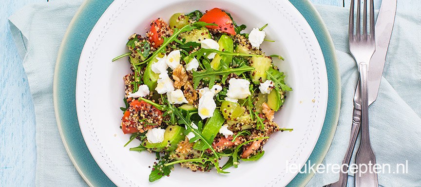 Quinoa salade met druiven