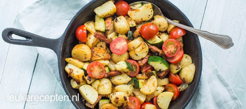 Aardappelpannetje met tijm