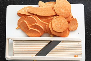 zoete aardappel lasagne 03