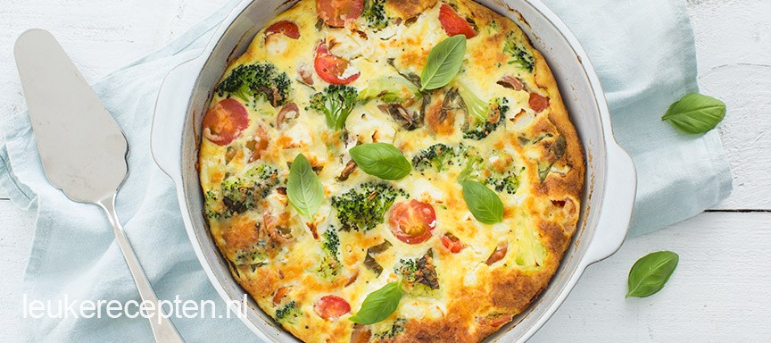 Frittata met broccoli