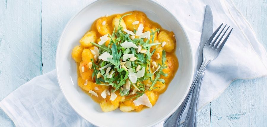 Gnocchi in pompoensaus