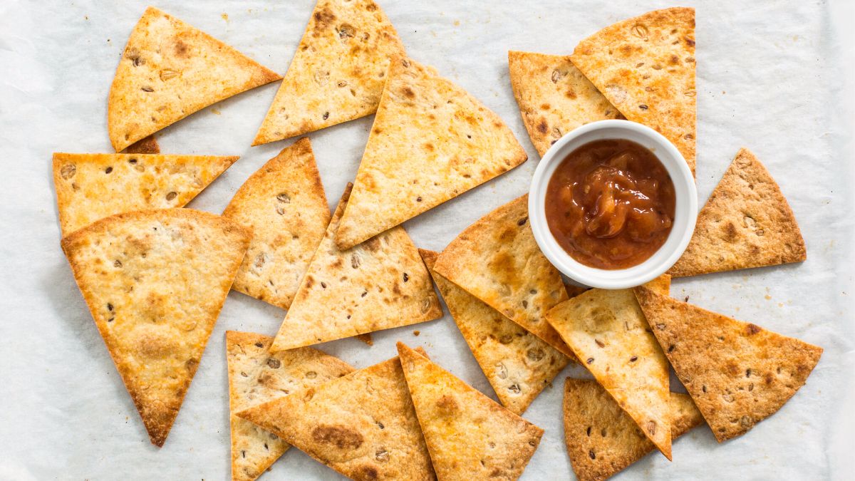 Gezonde(re) tortilla chips