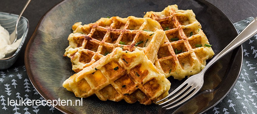 Hartige aardappelwafels