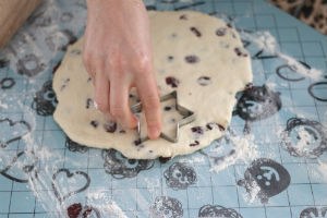 kerst-scones-cranberry www.leukerecepten.nl